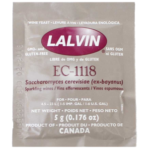 Levadura Lalvin EC-1118 - 5g