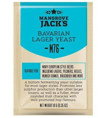 Levadura Mangrove Jack Bavarian Lager M76 - 10g